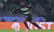 Ousmane Diomande of Sporting CP is in action during the UEFA Champions League match betwee...