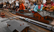 KRAKOW, POLAND - DECEMBER 01: Train enthusiasts and hobbyists gather at the Nowa Huta Cul...