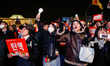 Nearly one million citizens gather in front of the National Assembly in Yeouido, Seoul, So...