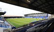 A general view of Boundary Park during the Vanarama National League match between Oldham A...