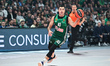 Kostas Sloukas of Panathinaikos AKTOR Athens plays during the Euroleague, Round 16 match b...