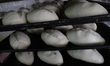 View of white bread dough in a bakery in the Iztapalapa municipality in Mexico City, Mexic...