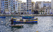A general view of Spinola Bay in St. Julian's, Malta, on December 24, 2024 