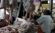 Turkeys are spotted at San Juan market. San Juan market vendors offer products such as bee...