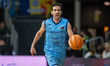 Ferran Bassas of Morabanc Andorra is in action during the Liga Endesa 2024-2025 match betw...