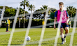 RKC forwarder Reuven Niemeijer participates in the training camp at the Polo Club Sotogran...