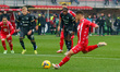 Gianluca Caprari scores a goal during the match between AC Monza and Cagliari Calcio in Se...
