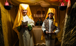 Figurants participate in the Living Nativity in Palombaio, a hamlet of Bitonto, on January...