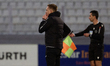 Ales Arnol, head coach of NK Bravo, gestures during the club friendly soccer match between...