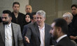 Mehdi Hashemi Rafsanjani, the son of former Iranian President Akbar Hashemi Rafsanjani, at...