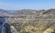 Construction workers erect a power grid at a height at the Shaanxi Section 4 of the ??800...