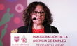 Mexico City's Secretary of Labor and Employment Promotion, Ines Gonzalez Nicolas, speaks d...