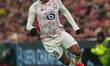 Lille's Jonathan David is in action during the UEFA Champions League, 2024/25 League Phase...