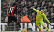 Matz Sels is the Nottingham Forest goalkeeper during the Premier League match between Bour...