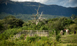 The landscape by the historic train line from Sao Joao del Rei to Tiradentes is pictured i...