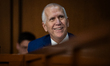Sen. Thom Tillis (R-NC) participates in a Senate Judiciary Committee confirmation hearing...