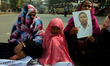 The family members of the martyrs in the coup protest by blocking the Shahbag intersection...