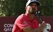 Brandon Robinson Thompson of England tees off during the third round of the Commercial Ban...