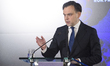 Polish Finance Minister Andrzej Domanski delivers a speech during an event 'Poland - The y...