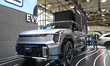 The KIA EV9 is on display at the 2025 Canadian International AutoShow at the Metro Convent...