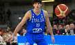 Gabriele Procida of Italy plays during the FIBA EuroBasket 2025 qualifiers match between I...