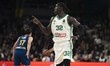 Wenyen Gabriel of Panathinaikos AKTOR Athens is in action during the Turkish Airlines Euro...