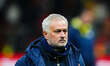 Jose Mourinho of Fenerbahce  looks on during the Super Lig  match between Galatasaray and...