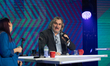 Pierluigi Pardo participates in World Radio Day in Milan, Italy, on February 20, 2025. Wor...