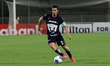 Pablo Bennevendo #2 of Pumas de la UNAM dribbles the ball during the first leg match of th...