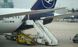Lufthansa airplanes are seen on the tarmac in this file photo taken in Frankfurt, Germany...