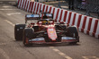 Lewis Hamilton drives a Ferrari single-seater F1 car during the Scuderia Ferrari HP Driver...