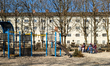 A residential area in Munich, Upper Bavaria, Bavaria, Germany, on March 6, 2025, highlight...