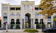 The exterior of the Embassy of the United Arab Emirates in Berlin serves as the headquarte...