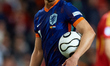 Xavi Simons of the Netherlands looks on before a penalty kick during the UEFA Nations Leag...