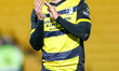 Tyler Smith of Barrow AFC thanks the fans during the Sky Bet League 2 match between Port V...