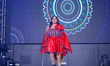 A model with different abilities walks on the ramp of ''Nepal Amputee Runway 2025'' in Kat...