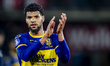 RKC defender Roshon van Eijma plays during the match between AZ and RKC at the AFAS Stadiu...
