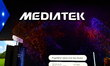 The MediaTek logo, the Taiwanese semiconductor manufacturer specializing in chips for 5G a...