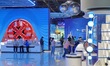Visitors visit the Shandong Science and Technology Museum in Jinan, China, on April 5, 202...