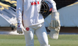 Michael Pepper of Essex participates in the Rothesay County Championship Division 1, day f...