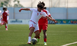 Andreas Vella of Malta plays against Roger Montingea Sweli of Luxembourg during the UEFA E...