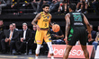 Prentiss Hubb of AEK Betsson BC competes with Desi Rodriguez of Nanterre 92 during the Bas...