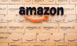 Prime packages are seen at Amazon stand during the 17th European Economic Congress in Kato...