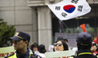 Hundreds of supporters of Kim Moon-soo, a presidential candidate for the People Power Part...