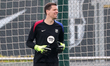 Wojciech Szczesny participates in FC Barcelona training at the Joan Gamper Sports City bef...