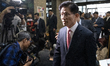 Kim Moon-soo, the final presidential candidate of the People Power Party, holds a press co...
