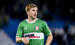 FC Dordrecht player Devin Haen participates in the match between De Graafschap and Dordrec...