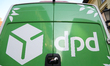 The DPD logo on a delivery truck is seen on the street in Krakow, Poland, on May 13, 2025....