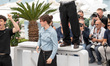 In Cannes, France, on May 16, 2025, Solan Machado-Graner, Come Peronnet, Mathilde Riu, and...