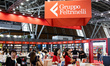 People visit the stand of the editorial group Feltrinelli at the Salone del Libro (Book Fa...